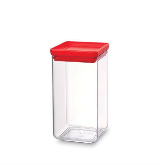 Pojemnik na żywność TASTY COLOURS - czerwony-1.6L