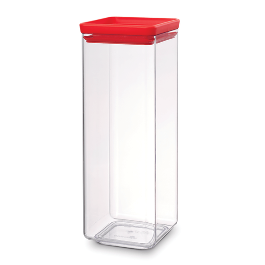 Pojemnik na żywność TASTY COLOURS - czerwony-2.5L
